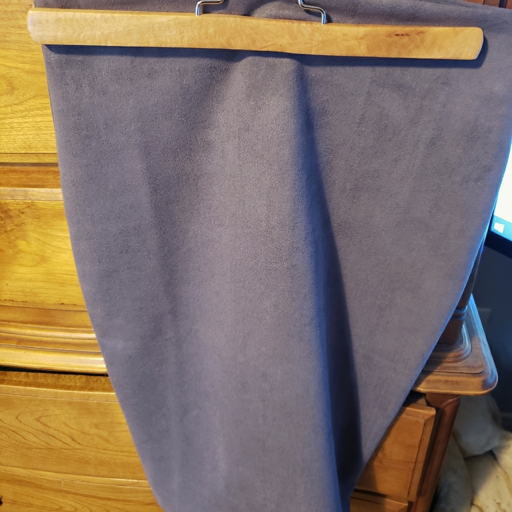 Suede skirts